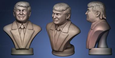 3D model Donald Trump Smile (STL)